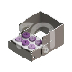 PLUG'IN PERFO : COULEUR PRINCIPALE:MAUVE, ACCROCHE:FG/CA