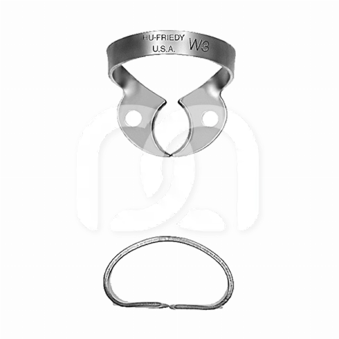 SATIN STEEL RUBBERDAMKLEMMEN