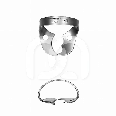 SATIN STEEL RUBBERDAMKLEMMEN