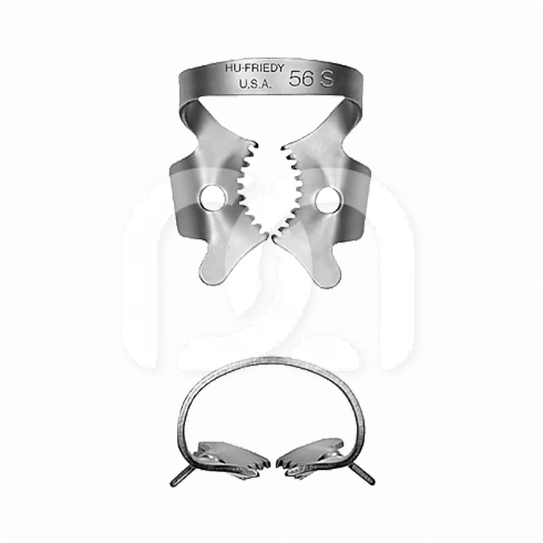 SATIN STEEL RUBBERDAMKLEMMEN