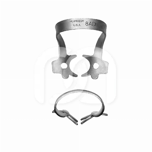 SATIN STEEL RUBBERDAMKLEMMEN