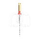 GO-TAPER X STERIEL (6) : LENGTE:21.0000 MILLIMETRE, ISO:ISO 025, CONICITEIT:6%, DRAAIEN:CONTINU, INSTRUMENT:X2