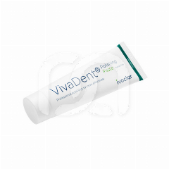 VIVADENT TUBE POLIJSTPASTA GEMIDDELD ZONDER FLUOR (80G)