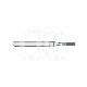 DIAMANTEN FREZEN INTENSIV PEERVORMIG (6) : ISO:ISO 011, LENGTE KOP:3.0000 MILLIMETRE, TOTALE LENGTE:19.0000 MILLIMETRE, KORREL DIAMANTBOREN:GEMIDDELD