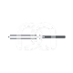 DIAMANTEN FREZEN CIL INTENSIV(6) : ISO:ISO 012, LENGTE KOP:8.0000 MILLIMETRE, TOTALE LENGTE:23.0000 MILLIMETRE, KORREL DIAMANTBOREN:GEMIDDELD