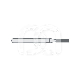 DIAMANTEN FREZEN CIL INTENSIV(6) : ISO:ISO 012, LENGTE KOP:4.0000 MILLIMETRE, TOTALE LENGTE:19.0000 MILLIMETRE, KORREL DIAMANTBOREN:GEMIDDELD