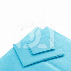 DRAPS STERILES 50X75 CM BLEU HYGI(50)