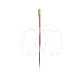 Pointes de Gutta-Percha 2% Marquées (60) : N&deg;:N&deg;20, LONGUEUR:0 MM