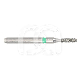 Diamanten Boor FG Cilinder Plat 835.313 (5) : ISO:ISO 010, LENGTE KOP:0 MM, TOTALE LENGTE:19 MM, KORREL DIAMANTBOREN:VET
