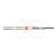 Diamanten Boor Conisch Met Ronde Punt FG (5) : ISO:ISO 012, LENGTE KOP:0 MM, TOTALE LENGTE:19 MM, KORREL DIAMANTBOREN:DUN