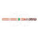 FRAISE DIAMANTÉE CYLINDRE 012 FG KP6836KR.314.012 (5) : ISO:ISO 016, LONGUEUR T&Ecirc;TE:0 MM, LONGUEUR TOTALE:19 MM, GRAIN FRAISES DIAMANT&Eacute;ES:GROS