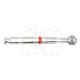 Fraises Diamantées Boule 801 Contre-Angle (5) : ISO:ISO 029, LONGUEUR T&Ecirc;TE:0 MM, LONGUEUR TOTALE:22 MM, GRAIN FRAISES DIAMANT&Eacute;ES:FIN
