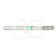 Diamanten Frees Peer Lang 014 FG Kort 830L.313.014 (5) : ISO:ISO 016, LENGTE KOP:0 MM, TOTALE LENGTE:19 MM, KORREL DIAMANTBOREN:VET
