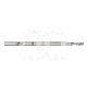 Boor Wolfraamcarbide voor Handstuk H137E.104.016 (5) : N&deg;:N&deg;H137E, ISO:ISO 016, LENGTE KOP:0 MM, TOTALE LENGTE:44.5 MM