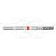 FR. DIAM. CYLINDRE  FG 836KR.314.012 (5) : ISO:ISO 014, LONGUEUR T&Ecirc;TE:0 MM, LONGUEUR TOTALE:19 MM, GRAIN FRAISES DIAMANT&Eacute;ES:FIN