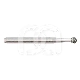FR. DIAM. BOULE FGC (5) : ISO:ISO 016, LONGUEUR T&Ecirc;TE:0 MM, LONGUEUR TOTALE:19 MM, GRAIN FRAISES DIAMANT&Eacute;ES:MOYEN