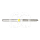 FR. DIAM. TORPILLE FG 879.314.014 (5) : ISO:ISO 014, LONGUEUR T&Ecirc;TE:0 MM, LONGUEUR TOTALE:19 MM, GRAIN FRAISES DIAMANT&Eacute;ES:SUPER FIN