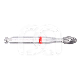 Boor CA Wolfraamcarbide Eivorm H379.204 (5 Stuks) : ISO:ISO 023, LENGTE KOP:0 MM, TOTALE LENGTE:22 MM