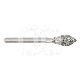 Diamanten Boor Speciale Vorm 899 FG 899.314 (5) : ISO:ISO 031, LENGTE KOP:0 MM, TOTALE LENGTE:19 MM, KORREL DIAMANTBOREN:GEMIDDELD