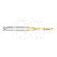 FRAISE OS TC 016 CA H162Z.204.016 (1) : ISO:ISO 016, LONGUEUR T&Ecirc;TE:0 MM, LONGUEUR TOTALE:22 MM
