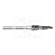 Conische Boor Wolfraamcarbide Gekalibreerd H356RSE (5 Stuks) : N&deg;:N&deg;H356RSE, ISO:ISO 031, LENGTE KOP:0 MM, TOTALE LENGTE:34 MM