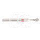 Diamanten Boor Peervorm 012 FG 830.313.012 (5) : ISO:ISO 014, LENGTE KOP:0 MM, TOTALE LENGTE:19 MM, KORREL DIAMANTBOREN:DUN