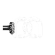 Diamanten Boor Wiel FG 909.314 (5 Stuks) : ISO:ISO 065, LENGTE KOP:0 MM, TOTALE LENGTE:19 MM, KORREL DIAMANTBOREN:GEMIDDELD