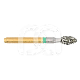 Diamanten Boor Eivorm 018 FG S6379.314.018 (5) : ISO:ISO 023, LENGTE KOP:0 MM, TOTALE LENGTE:19 MM, KORREL DIAMANTBOREN:VET