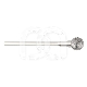 Bol Boor TC Voor Handstuk (1) : N&deg;:N&deg;H71E, ISO:ISO 070, LENGTE KOP:0 MM, TOTALE LENGTE:44.5 MM
