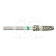 Diamanten Boor Conisch FG (5) : ISO:ISO 023, LENGTE KOP:0 MM, TOTALE LENGTE:19 MM, KORREL DIAMANTBOREN:VET