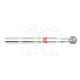 Diamanten Frees Bolvorm FG ISO Diameter (5) : ISO:ISO 021, LENGTE KOP:0 MM, TOTALE LENGTE:19 MM, KORREL DIAMANTBOREN:DUN