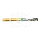 FR. DIAM. POIRE  FG S6830L.314.012 (5) : ISO:ISO 014, LONGUEUR T&Ecirc;TE:0 MM, LONGUEUR TOTALE:19 MM, GRAIN FRAISES DIAMANT&Eacute;ES:GROS
