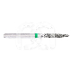 Diamanten Boor Vlam FG Grove Korrel 012 (5 Stuks) : ISO:ISO 012, LENGTE KOP:0 MM, TOTALE LENGTE:19 MM, KORREL DIAMANTBOREN:VET