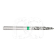 Diamanten Boor Vlam FG Grove Korrel 012 (5 Stuks) : ISO:ISO 014, LENGTE KOP:0 MM, TOTALE LENGTE:19 MM, KORREL DIAMANTBOREN:VET