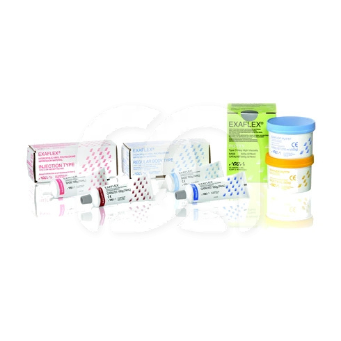 Additiesiliconen Exaflex Regular Normal Set (74 ml + 74 ml)