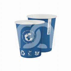 Papieren Bekers 180ml Donkerblauw Zonder Plastic (2000)