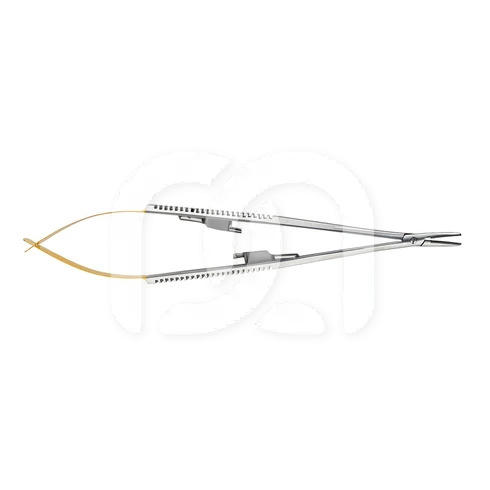 Naaldvoerder Castroviejo Gebogen TC 14 cm (1)