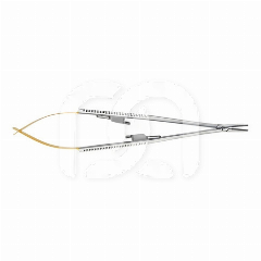 Porte-aiguille Castroviejo Courbe TC (18 cm)