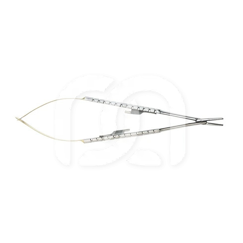 Naaldvoerder Barraquer Recht in Wolfraamcarbide (14 cm)
