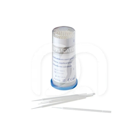 Fijne Witte Conische Micro-Applicators (100)