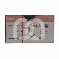 Suture Résorbable Monosyn Incolore 4/0 DS16 70cm (36)