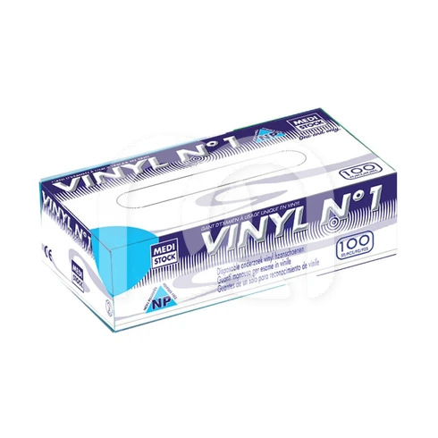 Gants Vinyle N°1 Non Poudrés Translucides (100)