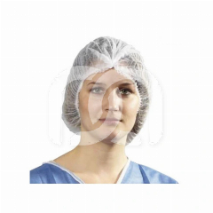 Chirurgisch Haarnetje Met Clip In PP Wit (100)