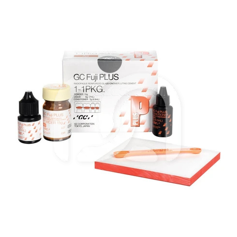 Ciment Verre Ionomère Fuji Plus Poudre-Liquide A3 (15g + 7ml + 6,5ml)