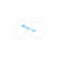 Coins Interdentaires Halo pour Matrices Sectionnelles (100) : TAILLE:MEDIUM, COULEUR PRINCIPALE:BLEU, LARGEUR:0 MM, &Eacute;PAISSEUR MATRICE:0 MM