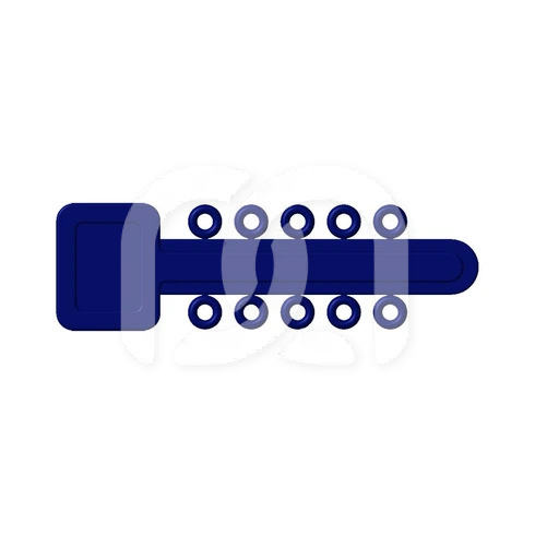 Ligatures Élastomériques Transparentes (104 x 10)