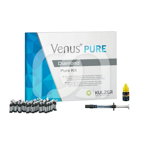 Kit Composiet Venus Diamond Pure PLT (40 x 0,25g + 2g + 2ml)