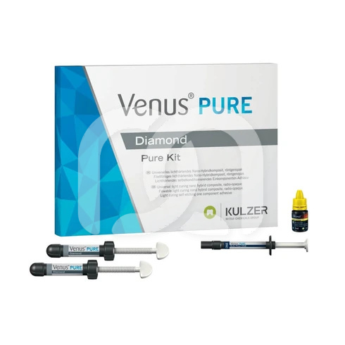 Kit Composite Venus Diamond Pure Seringue (2x4g + 2g + 2ml)