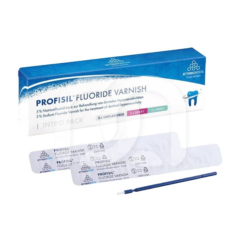 Vernis Fluoré Profisil Pack Découverte Multi-Saveurs (6 x 0,5 ml)