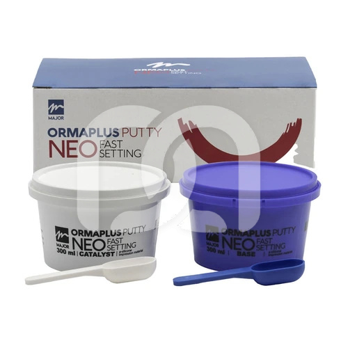 Afdruksilicone Ormaplus Neo Putty Fast Setting (300 ml + 300 ml)
